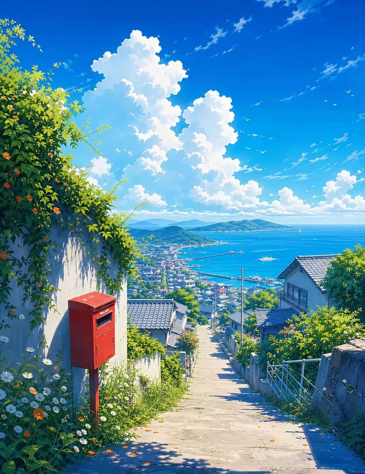 幻灯片-彩虹问号